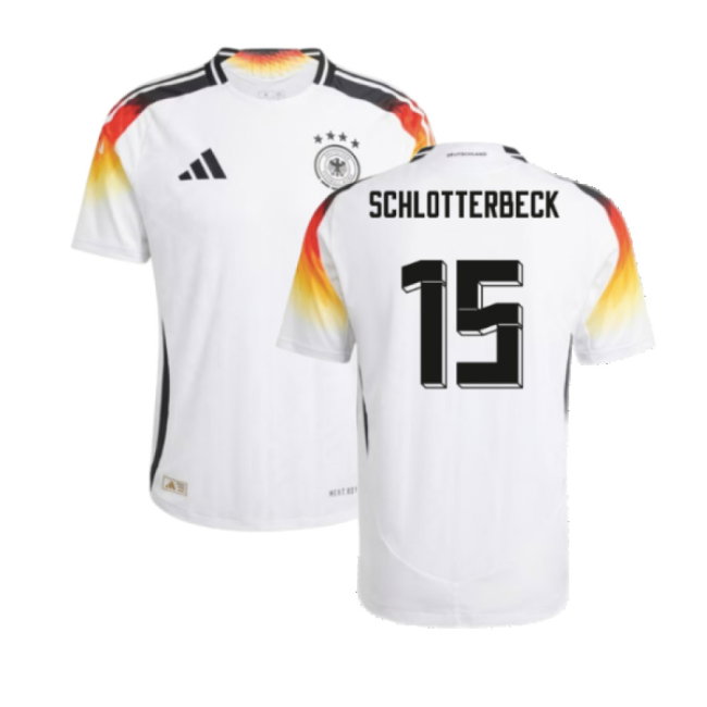 2024-2025 Germany Authentic Home Shirt (Schlotterbeck 15)-SoccerKits Hub | Buy Soccer Jerseys Online